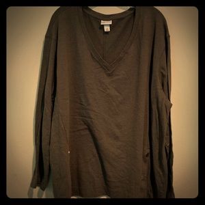 Ava & Viv Army Green Long Sleeve